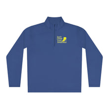 Load image into Gallery viewer, DCYG Yellow Red Bottoms Unisex Quarter-Zip Pullover