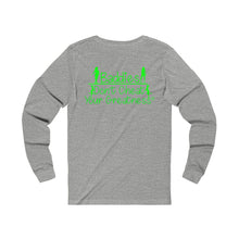 Load image into Gallery viewer, DCYG 24SX Baddies Green logo Unisex Jersey Long Sleeve Tee