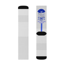 Load image into Gallery viewer, DCYG Phi Beta Sigma Blue & White Socks