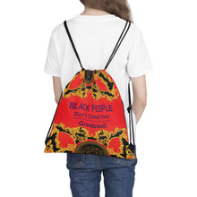 Load image into Gallery viewer, DCYG Black People Outdoor Drawstring Bag