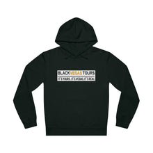 Load image into Gallery viewer, Black Vegas Tours Black , Gold Logo Unisex Drummer Hoodie - 'Do Everything Impossible' Inspirational Sweatshirt
