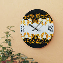 Load image into Gallery viewer, DCYG Xclusive Acrylic Wall Clock