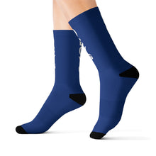 Load image into Gallery viewer, DCYG STX Blue & White Socks