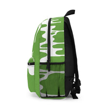Load image into Gallery viewer, DCYG DRIP 24 White logo & Green Backpack