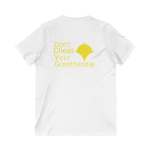 Load image into Gallery viewer, DCYG Version 2 Unisex Jersey Short Sleeve V-Neck Tee