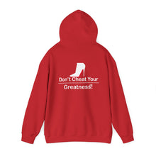 Load image into Gallery viewer, DCYG White Red Bottoms Heavy Blend™ Hooded Sweatshirt
