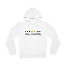 Load image into Gallery viewer, Black Vegas Tours Black , Gold Logo Unisex Drummer Hoodie - 'Do Everything Impossible' Inspirational Sweatshirt