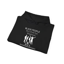 Load image into Gallery viewer, Black People DEI white Logo Cozy Unisex Heavy Blend™ Hooded Sweatshirt - Perfect for Chill Days and Gatherings
