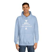 Load image into Gallery viewer, DCYG NERDS Unisex College Hoodie