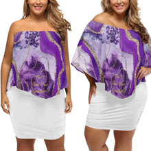 Load image into Gallery viewer, DCYG Xclusive Womens Off-the-shoulder Tube Dress