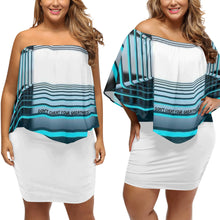 Load image into Gallery viewer, DCYG Xclusive Womens Off-the-shoulder Tube Dress