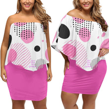 Load image into Gallery viewer, DCYG Xclusive Womens Off-the-shoulder Tube Dress