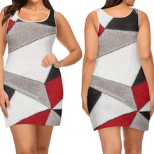 Load image into Gallery viewer, Womens Elegant Sleeveless Mini Dress