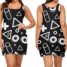 Load image into Gallery viewer, Womens Elegant Sleeveless Mini Dress