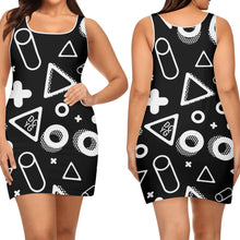 Load image into Gallery viewer, Womens Elegant Sleeveless Mini Dress