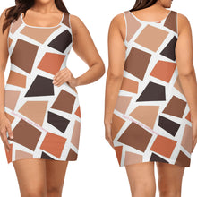 Load image into Gallery viewer, Womens Elegant Sleeveless Mini Dress