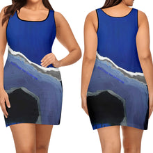 Load image into Gallery viewer, Womens Elegant Sleeveless Mini Dress
