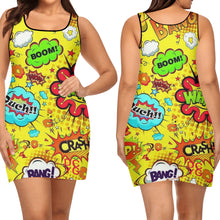 Load image into Gallery viewer, Womens Elegant Sleeveless Mini Dress
