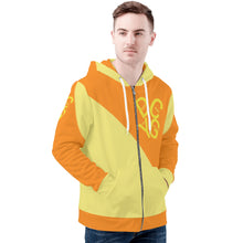 Load image into Gallery viewer, DCYG Xclusive Mens All Over Print Classic Zip Hoodie