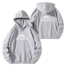 Load image into Gallery viewer, DCYG NERDS White Logo Adult Cotton Hoodie