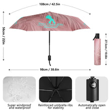 Load image into Gallery viewer, DCYG Xclusive Pink Fur Umbrella Printing Outside