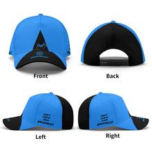 Load image into Gallery viewer, DCYG 2nd Edition "Seeing Eye" Light Blue & Black Print Baseball Cap