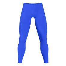 Load image into Gallery viewer, DCYG Xclusive Blue & White Mens Leggings & Running Tights