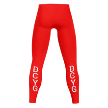 Load image into Gallery viewer, DCYG Xclusive Red & White ,Mens Leggings & Running Tights