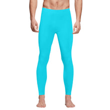 Load image into Gallery viewer, DCYG Xclusive Turquois & Black ,Mens Leggings & Running Tights