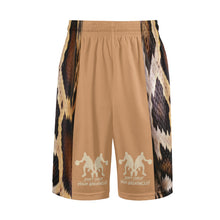 Load image into Gallery viewer, DCYG Dbl Mens Snake Skine Mesh Basketball Shorts & Running Short Pants
