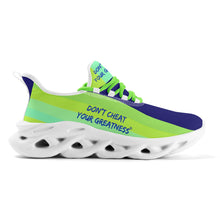 Load image into Gallery viewer, DCYG Light Green, Yellow & Blue 2nd Edition Mens Premium M-sole Sneakers
