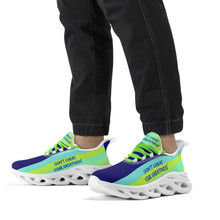 Load image into Gallery viewer, DCYG Light Green, Yellow & Blue 2nd Edition Mens Premium M-sole Sneakers