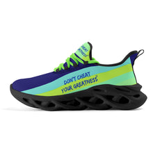 Load image into Gallery viewer, DCYG Light Green, Yellow & Blue 2nd Edition Mens Premium M-sole Sneakers