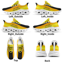 Load image into Gallery viewer, DCYG Yellow ,Orange & Black 2nd Edition Mens Premium M-sole Sneakers