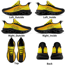 Load image into Gallery viewer, DCYG Yellow ,Orange & Black 2nd Edition Mens Premium M-sole Sneakers