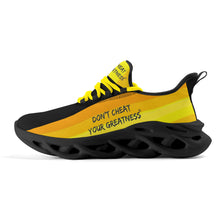 Load image into Gallery viewer, DCYG Yellow ,Orange & Black 2nd Edition Mens Premium M-sole Sneakers