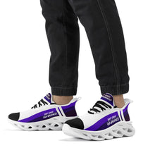 Load image into Gallery viewer, DCYG Purple,Black & White S1 Mens Premium M-sole Sneakers
