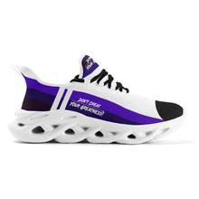 Load image into Gallery viewer, DCYG Purple,Black & White S1 Mens Premium M-sole Sneakers