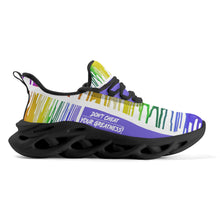 Load image into Gallery viewer, DCYG Drip Purple, Red , Green, Yellow & White S1 Mens Premium M-sole Sneakers