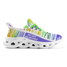 Load image into Gallery viewer, DCYG Drip Purple, Red , Green, Yellow & White S1 Mens Premium M-sole Sneakers