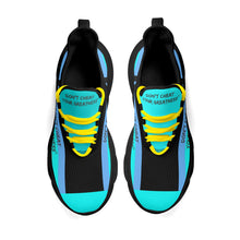Load image into Gallery viewer, DCYG Light Blue,Turquoise Yellow & Black S1 Mens Premium M-sole Sneakers