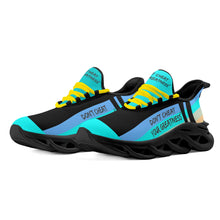 Load image into Gallery viewer, DCYG Light Blue,Turquoise Yellow & Black S1 Mens Premium M-sole Sneakers