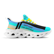 Load image into Gallery viewer, DCYG Light Blue,Turquoise Yellow & Black S1 Mens Premium M-sole Sneakers
