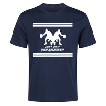 Load image into Gallery viewer, DCYG Mens White Dbl Hooper Cotton White logo & Black Printing T-Shirt