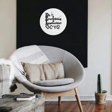 Load image into Gallery viewer, DCYG DEI 24 Black logo Wood Wall Clock Decorative Round Shape - No scale