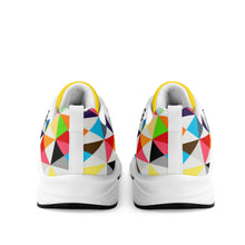 Load image into Gallery viewer, DCYG SL25 Black Logo, Red Stripes & Multi Color Design Adult EVA Mesh Walking Running Shoes