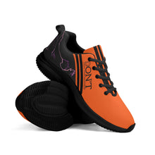 Load image into Gallery viewer, Striker 25s Black Logo & Orange Adult EVA Mesh Walking Running Shoes