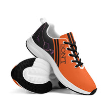 Load image into Gallery viewer, Striker 25s Black Logo & Orange Adult EVA Mesh Walking Running Shoes