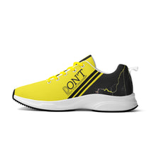 Load image into Gallery viewer, Striker 25s Black Logo & Yellow Adult EVA Mesh Walking Running Shoes