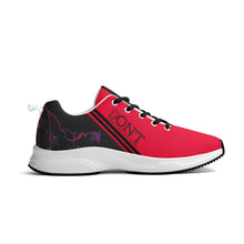 Load image into Gallery viewer, Striker 25s Black Logo & Red Adult EVA Mesh Walking Running Shoes